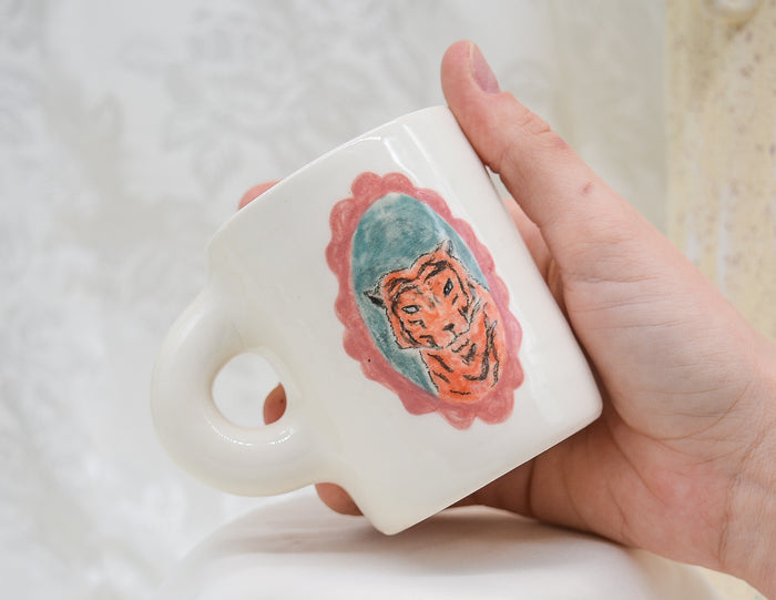 Lil Tiger in the Mirror Mug