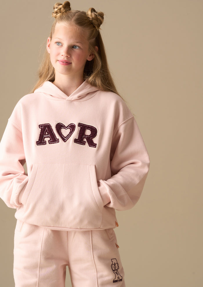 Lila Active Oversized Logo Hoodie