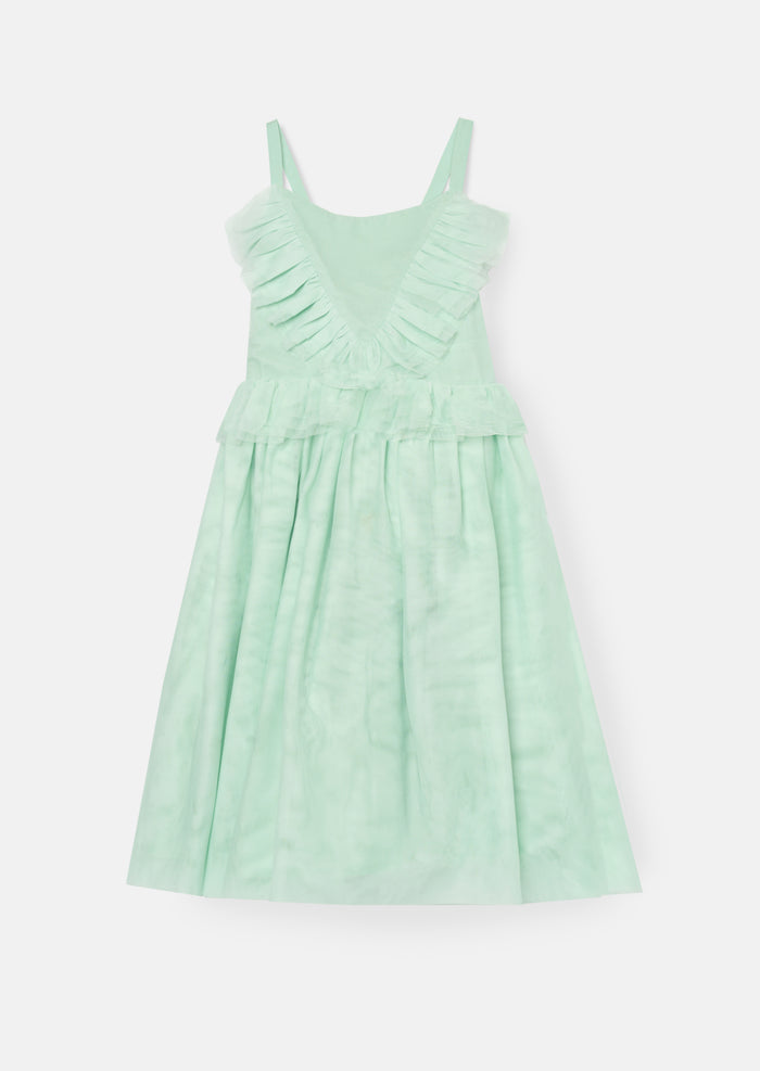 Liliah Mesh Frill Dress