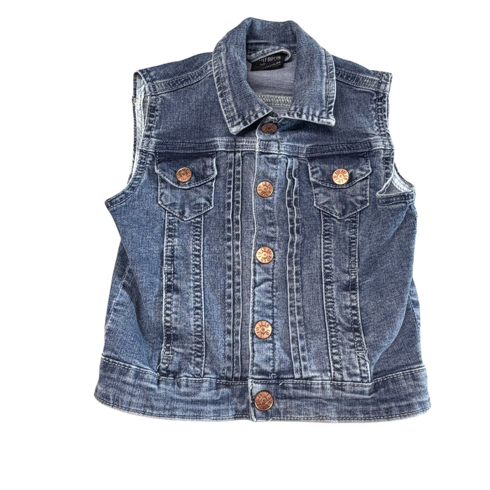 Little Bipsy | Denim Vest | 12-18M