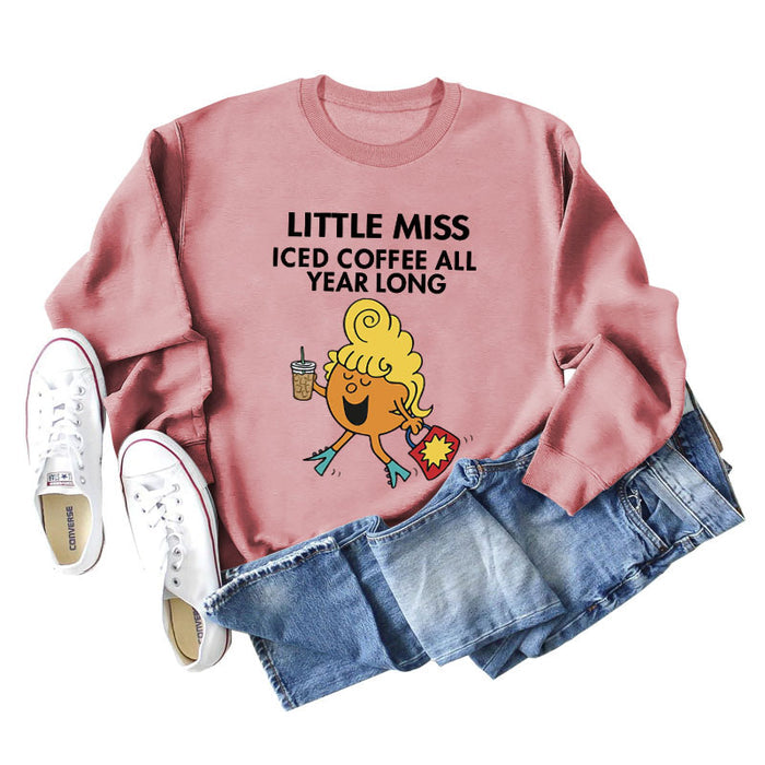 Rose gold sweater (black word color picture) / S