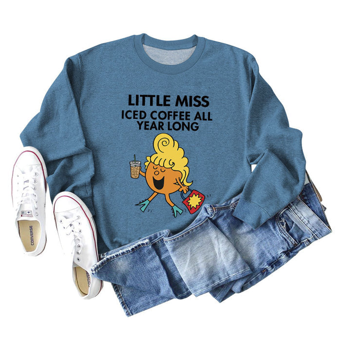 Blue sweater (black color picture) / S
