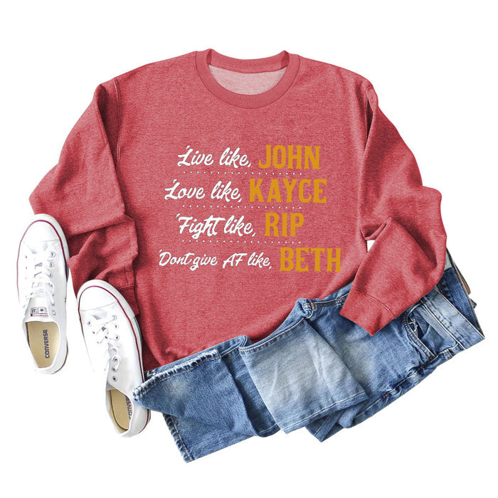 Red sweater (white color picture) / S