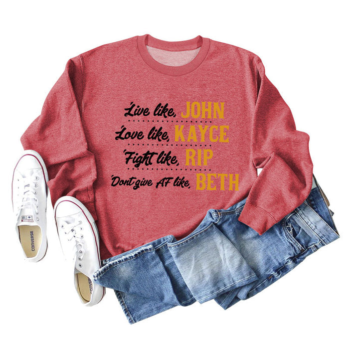 Red sweater (black color picture) / S
