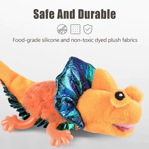 Lizard Kitten Toy with Catnip for Indoor Cats Kicker Cat Toys amazon