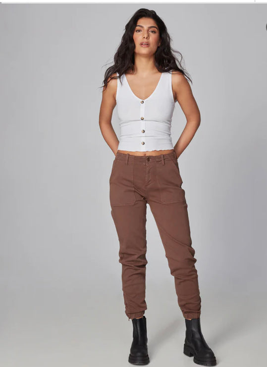 LOLA OLIVIA HIGH RISE CARGO JOGGER PANT