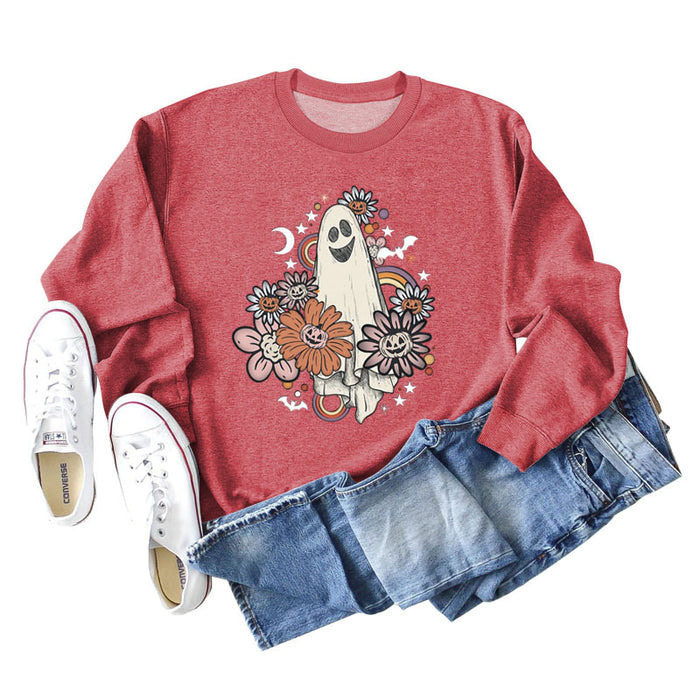 Red sweater (white color picture) / S