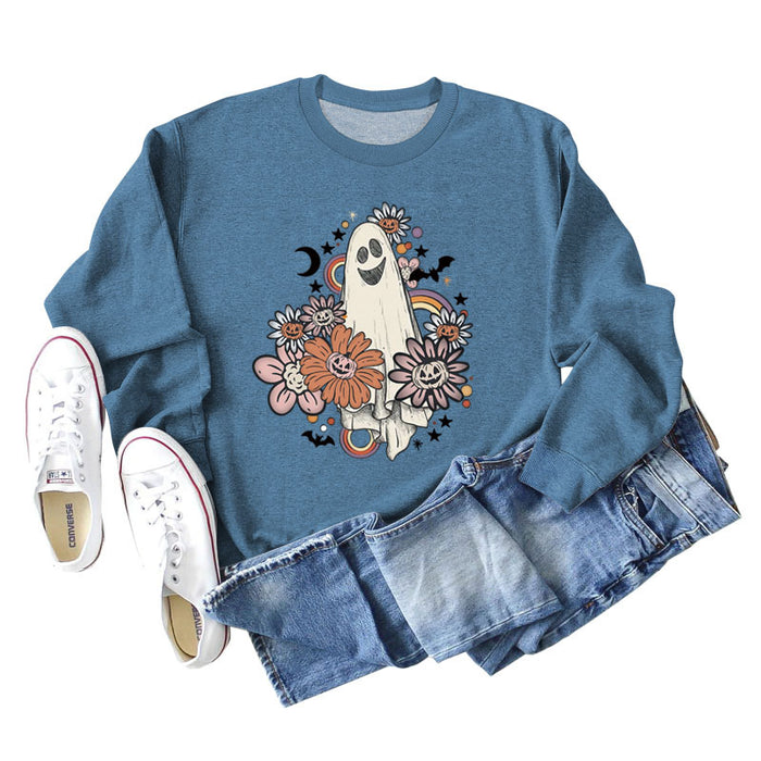 Blue sweater (black color picture) / S