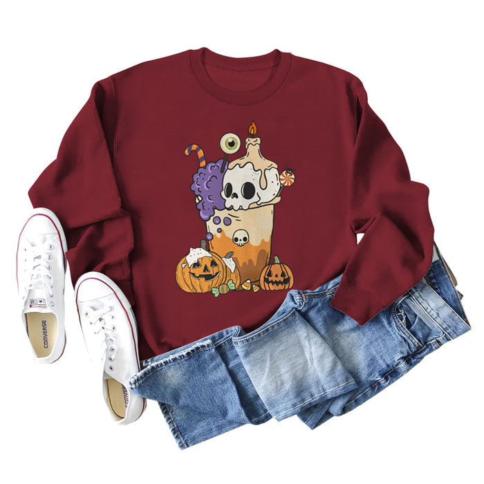 Wine red sweater (color picture) / S