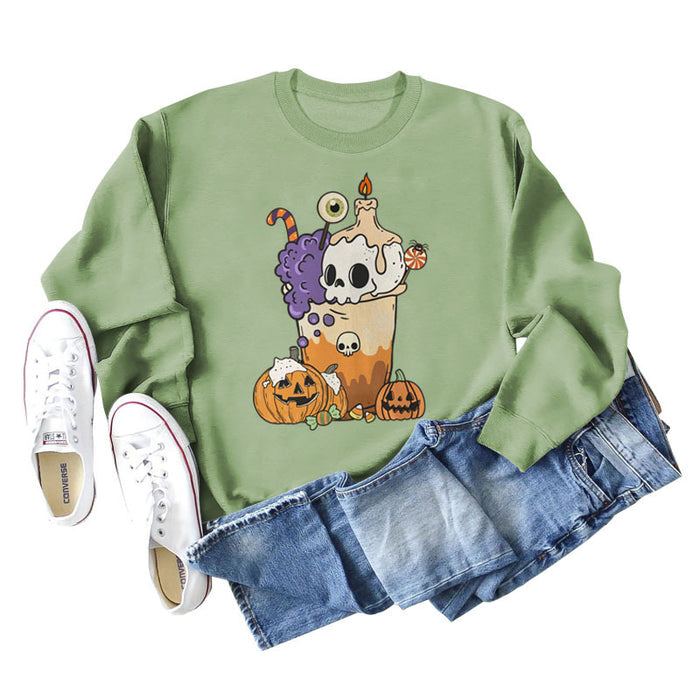 Olive green sweater (color picture) / S
