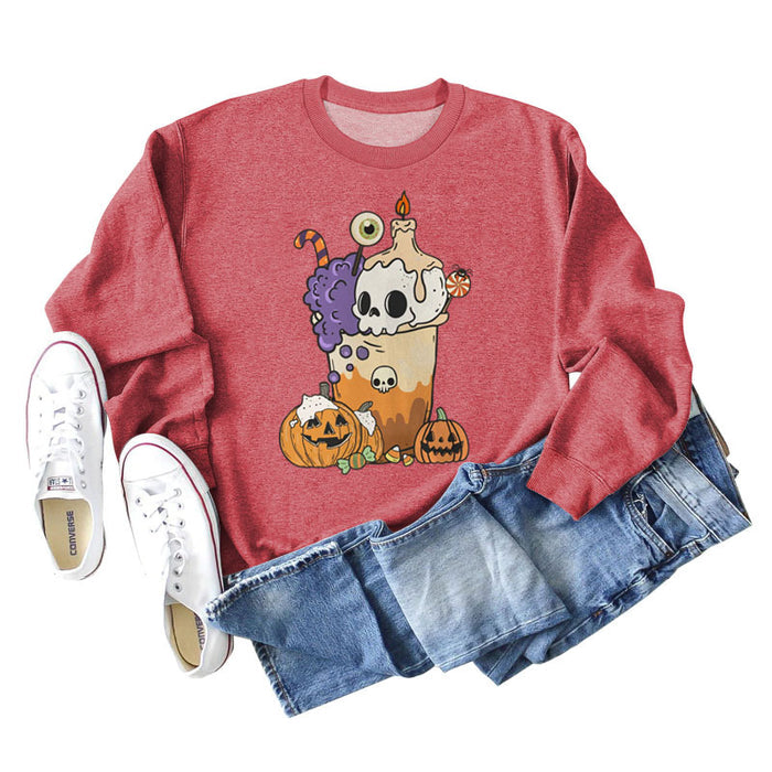 Red sweater (color picture) / S