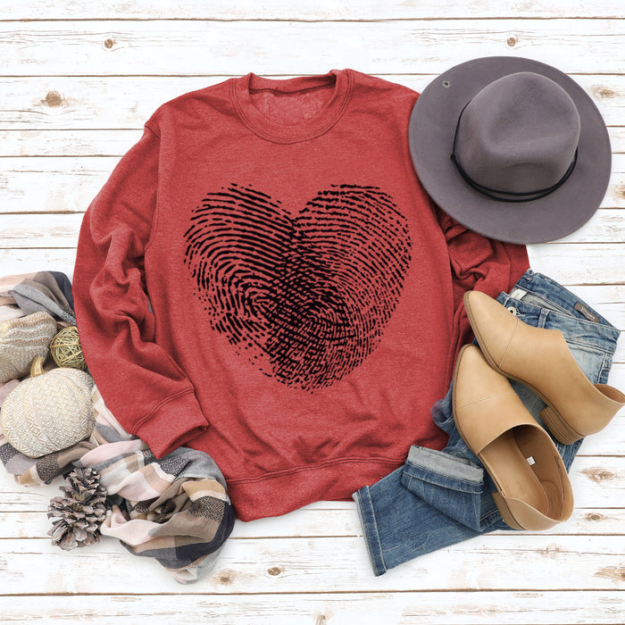 Red sweater (black color picture) / S