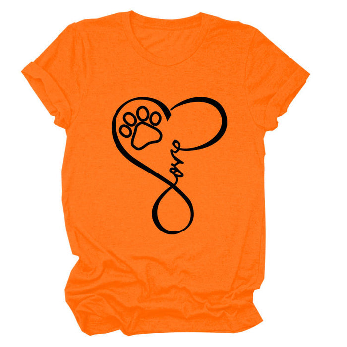 Orange (black font) / S