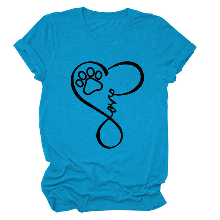 Lake blue (black font) / S
