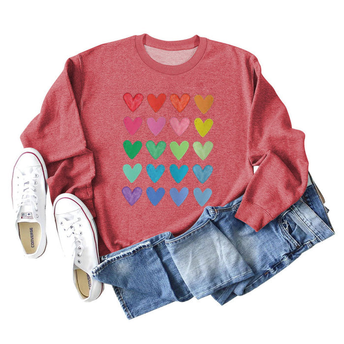 Red sweater (color picture) / S