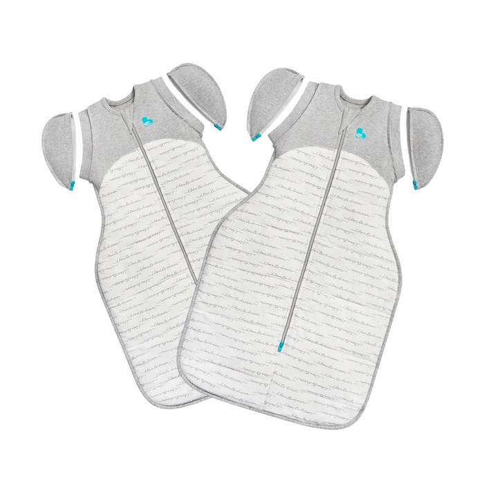 Love To Dream Swaddle Up Transition Bag 2.5 TOG -White Dreamer - Tiny Tots Baby Store