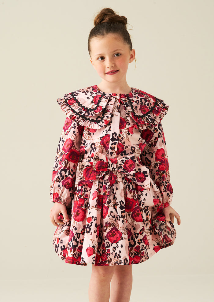 Lyra Animal Rose Print Blouse
