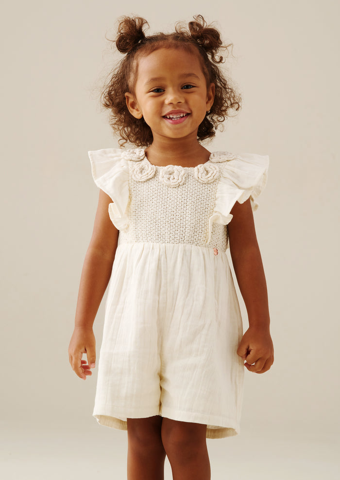 Maci Crochet Playsuit