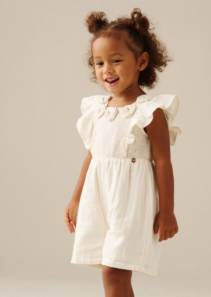 Maci Crochet Playsuit