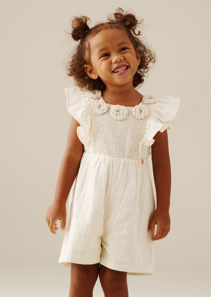 Maci Crochet Playsuit