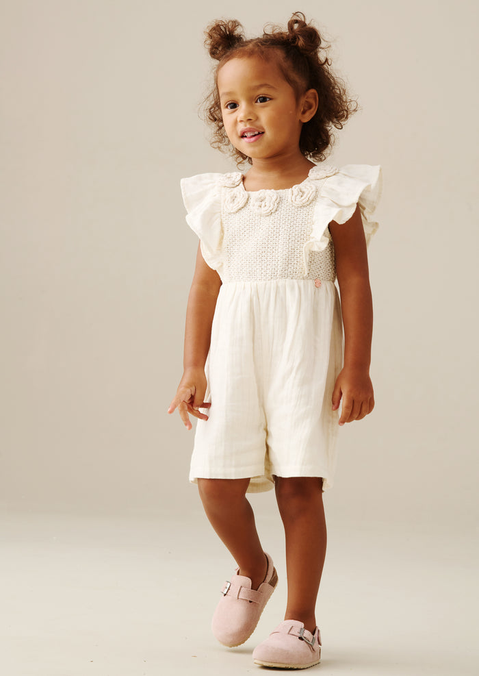 Maci Crochet Playsuit