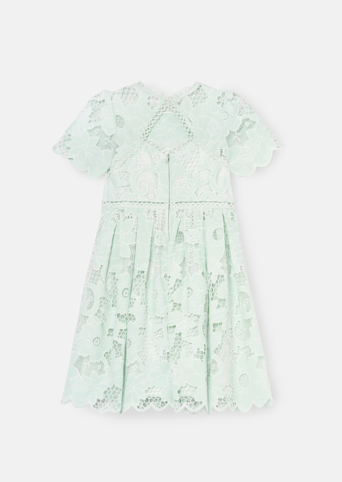 Maeva Mint Lace Dress