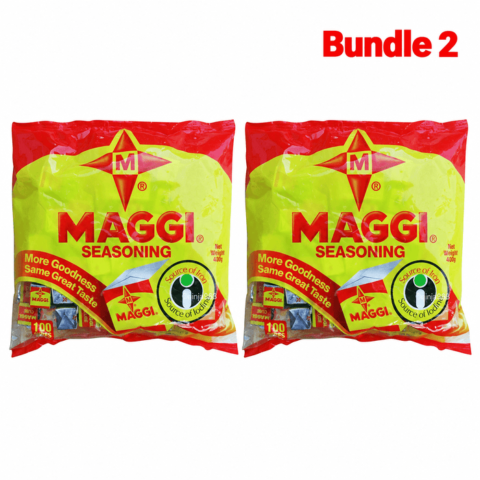 Maggi Seasoning Cubes | 100 Cubes Pack 35.2 oz - Yado African & Caribbean Market