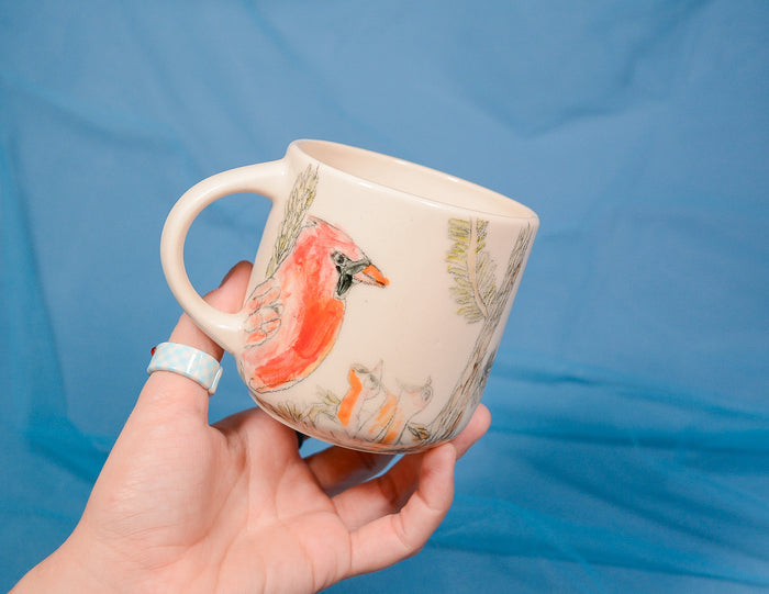Mama Cardinal Mug
