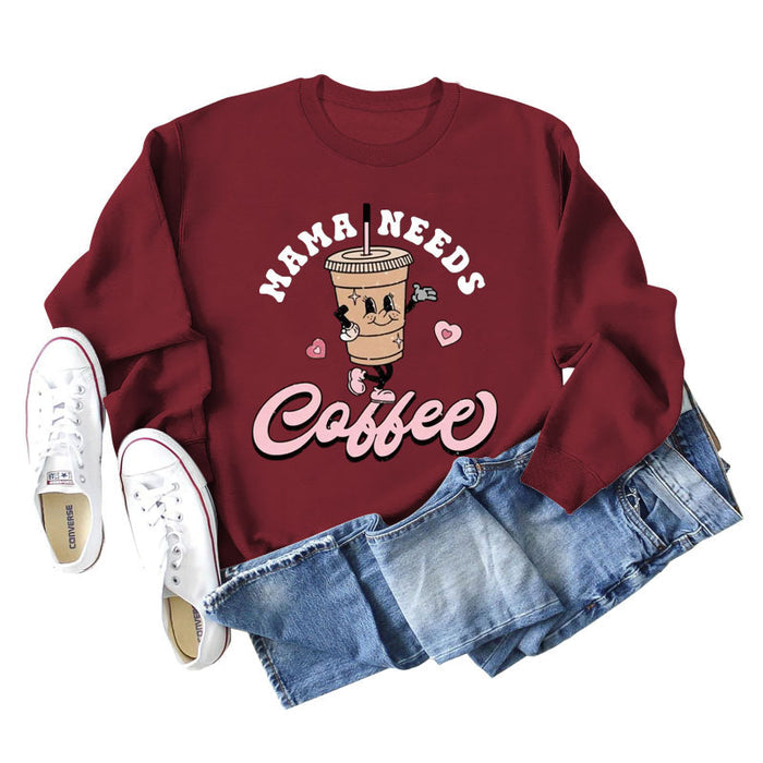 Red wine sweater (white color picture) / S