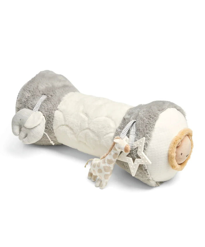 Cute Cylindrical Tummy Time Roll with Hanging Animal Figures for Toshi Baby Bare Mum postpartum