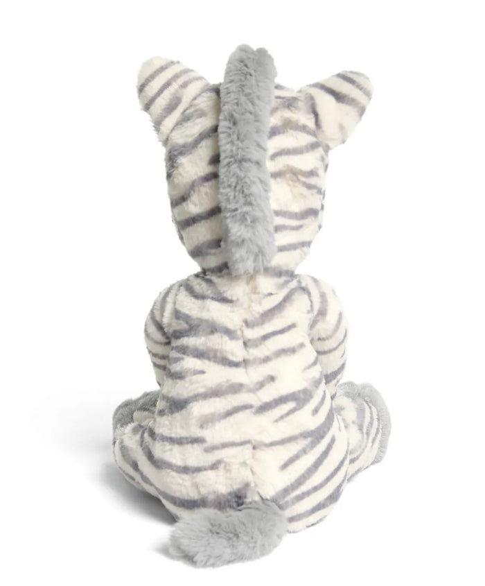 Soft plush striped zebra toy from Mamas & Papas Welcome to the World collection