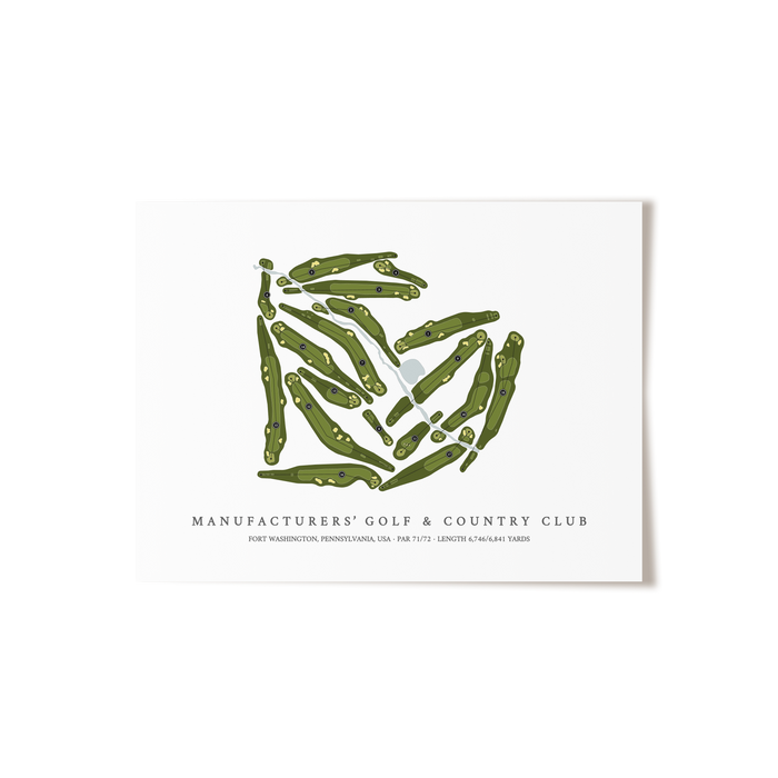 Manufacturers Golf & Country Club | Golf Course Print | Unframed