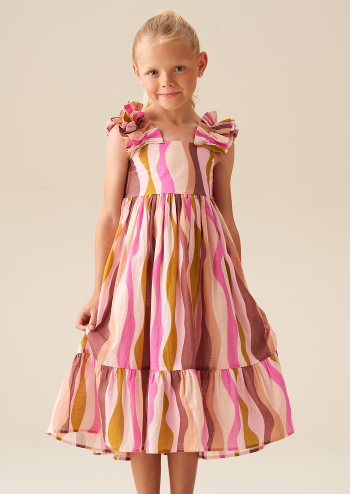 Marley Wave Print Maxi Dress