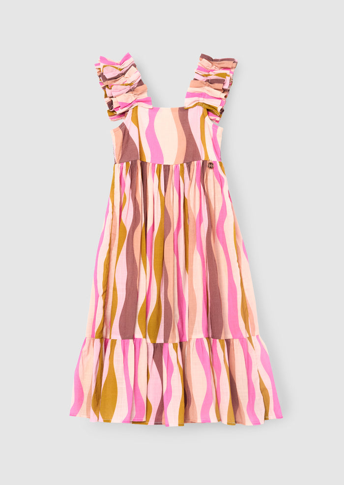 Marley Wave Print Maxi Dress