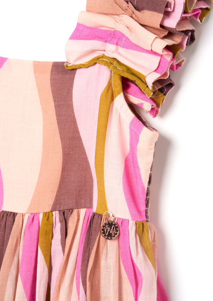 Marley Wave Print Maxi Dress