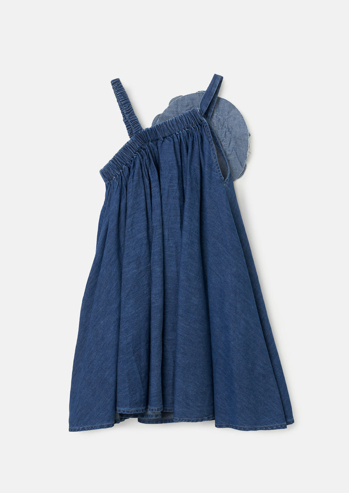 Marnie Denim Corsage Swing Dress
