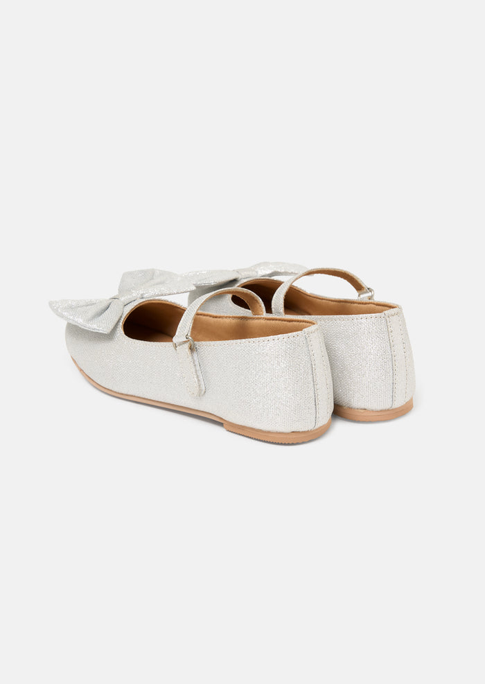 Mary Jane Silver Shoe