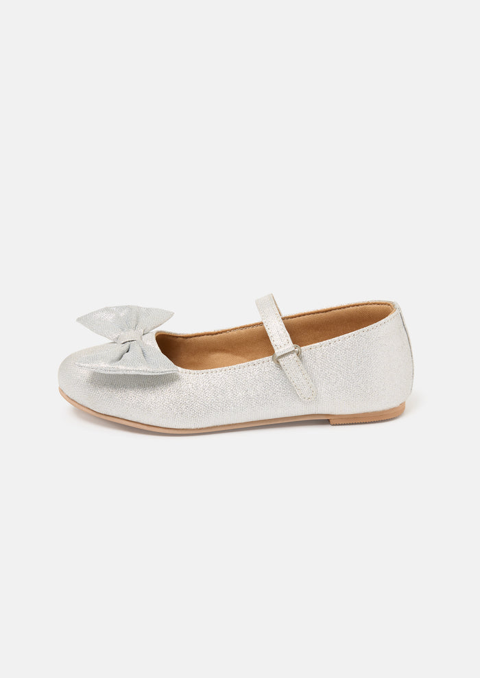 Mary Jane Silver Shoe