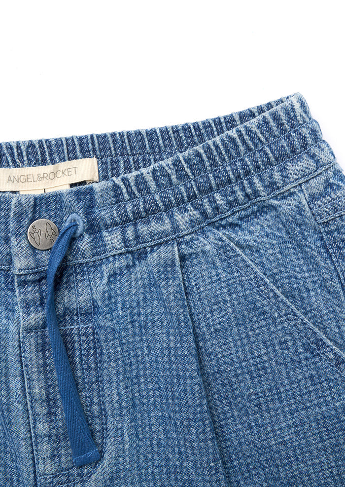 Max Jacquard Denim Short