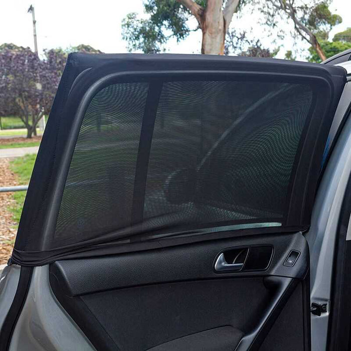 Maxi Cosi Deluxe Car Sunshade protecting baby strollers and car windows from sun