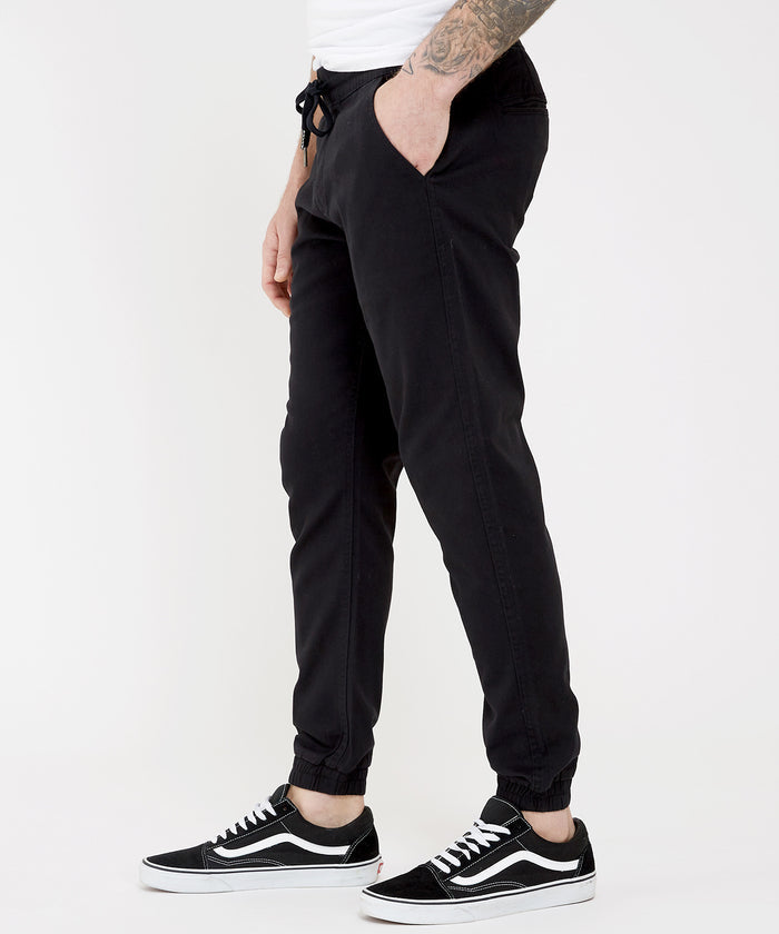 MEN'S HEDGE BLACK JOGGER PANT