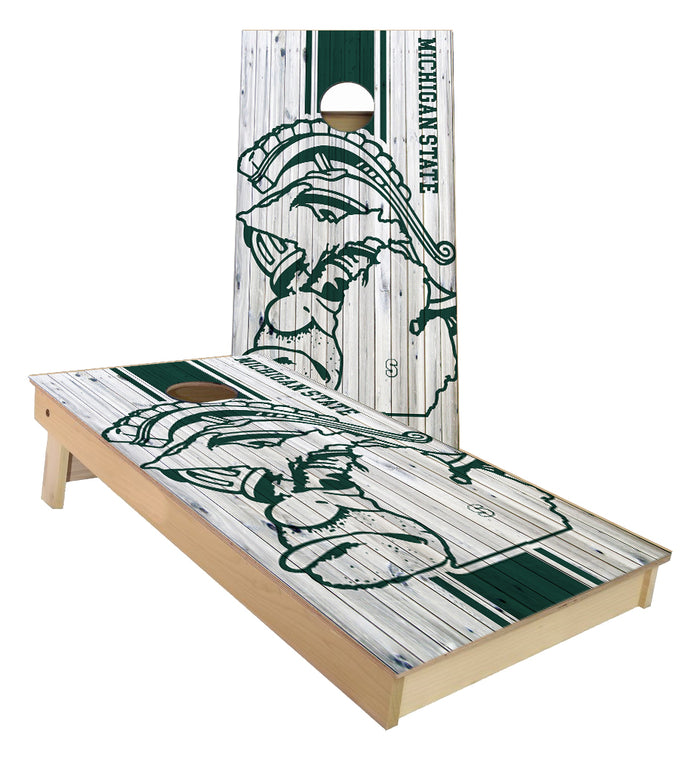 Michigan State University Spartans Cornhole Boards