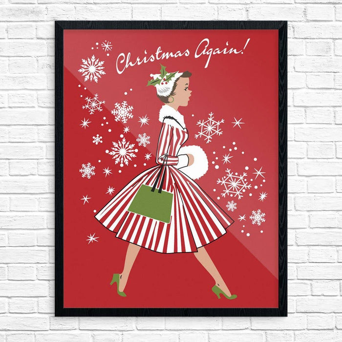Mid-Mod Print - Christmas Again!