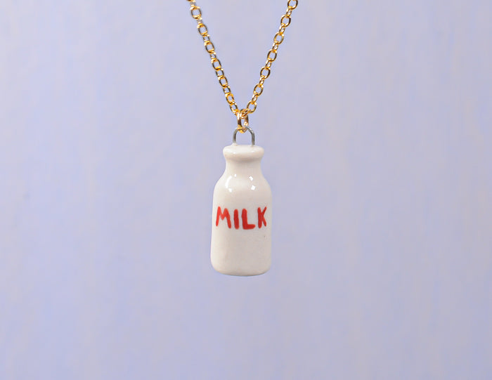 Milk Bottle Necklace