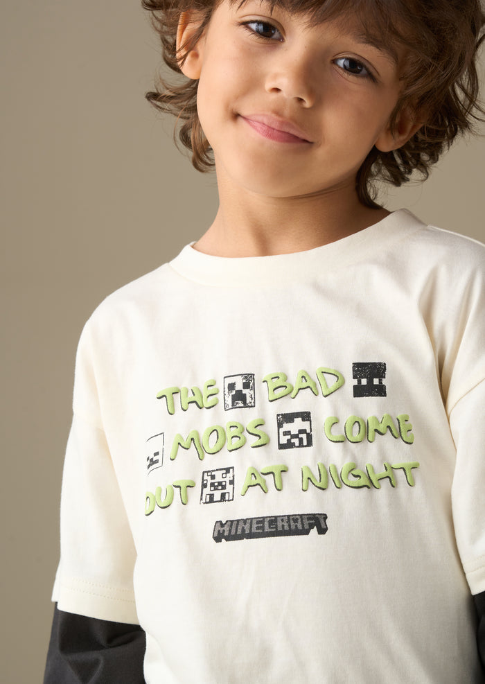Minecraft Logo Tee