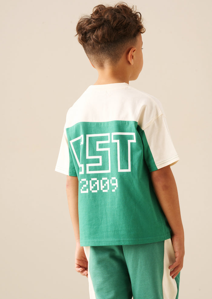 Minecraft Oversized Varsity Tee