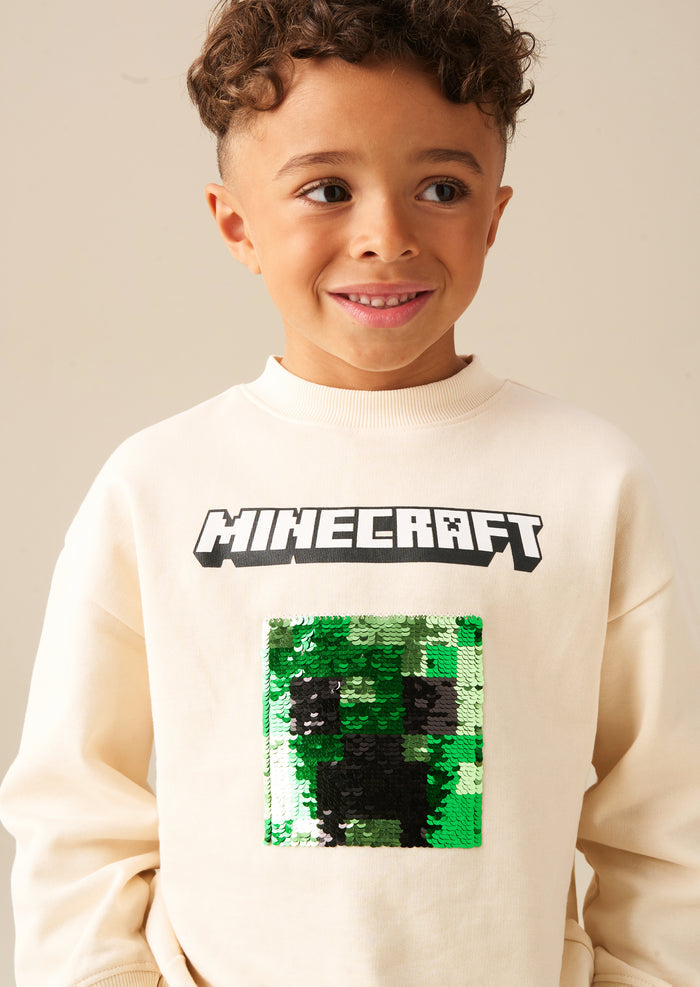 Minecraft Sequin Sweatshirt