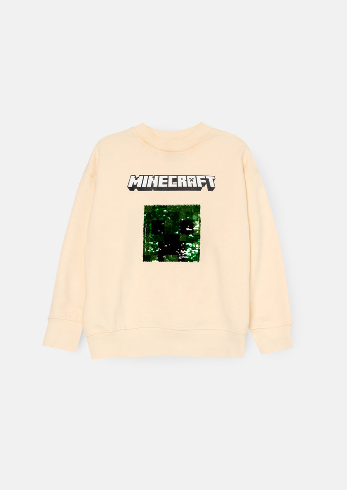 Minecraft Sequin Sweatshirt