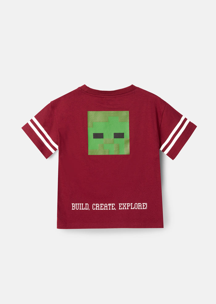 Minecraft Varsity Tee