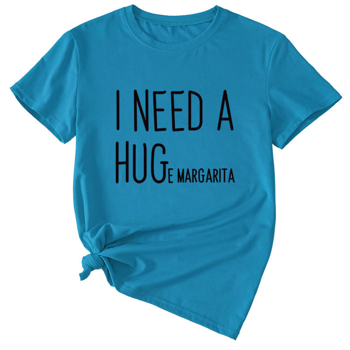 Lake blue (black font) / S